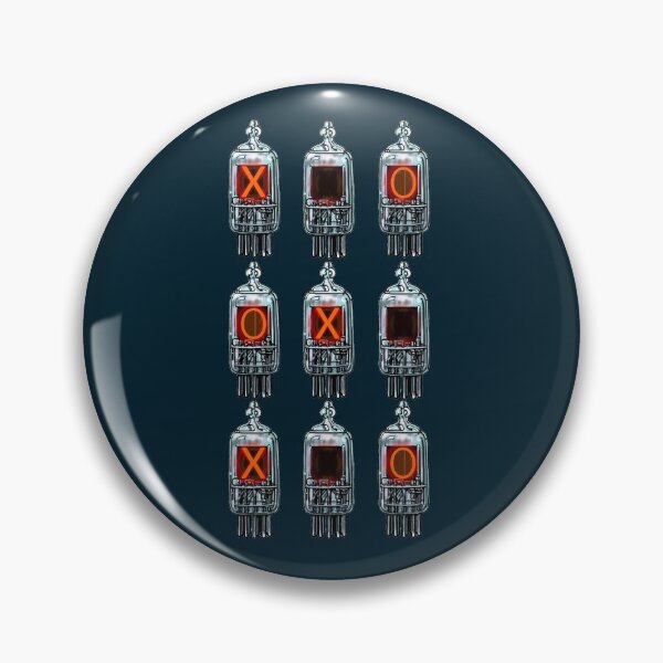 Item preview, nixie tube tic tac toe designed and sold by sandpiperstudio.