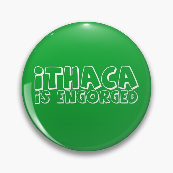 Item preview, Funny Ithaca is Engorged Ithaca is Gorges Classic designed and sold by Capybara Clothing.