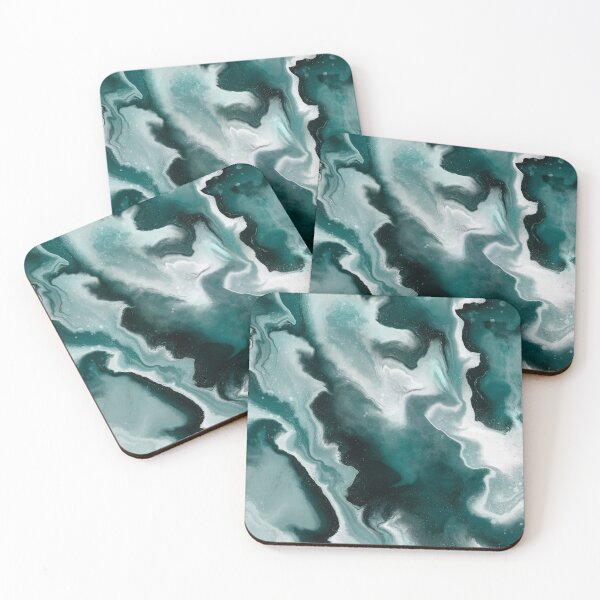 Item preview, Liquid Fallout - Tidewater Green designed and sold by PaintdFoxStudio.