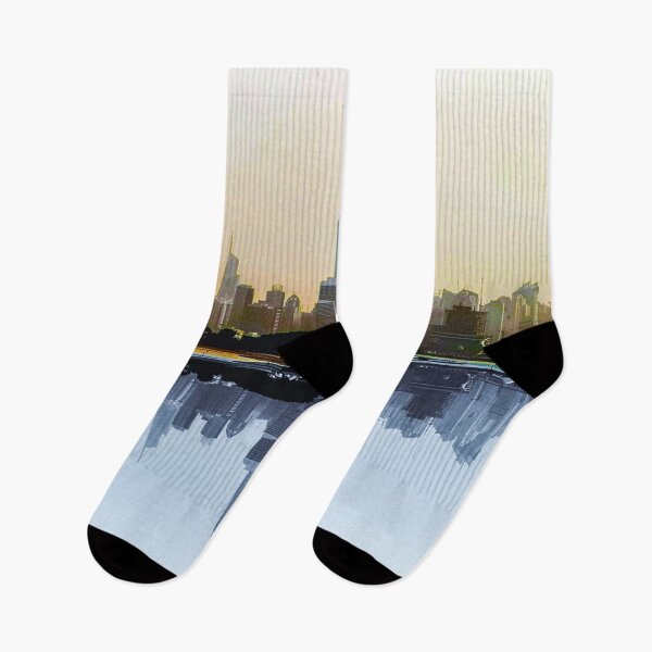 Item preview, Dubai skyline, reflected designed and sold by CathyCheyne.