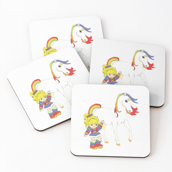 Artikelvorschau, Rainbow Brite und Einhorn entworfen und verkauft von RetroRoz.
