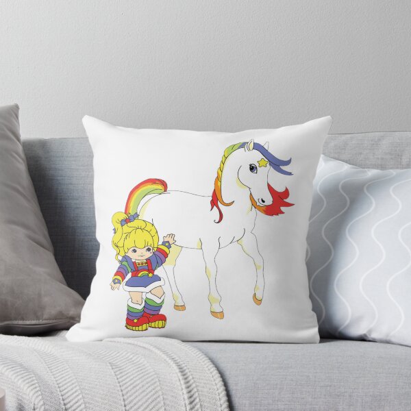 Item preview, Rainbow Brite and Unicorn designed and sold by RetroRoz.