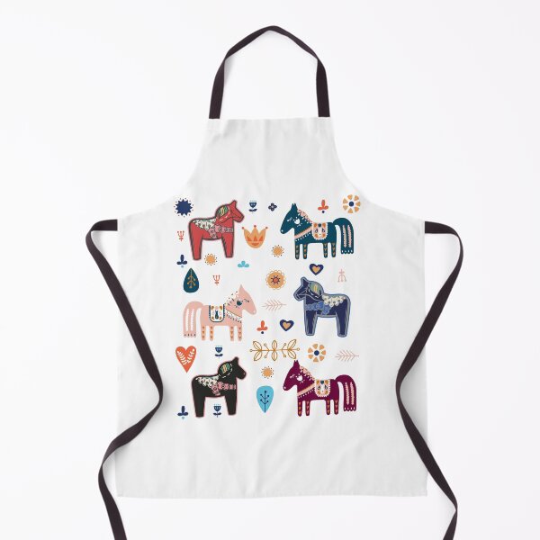 Item preview, Dala Horses Sweden Horse Swedish Colorful Dala designed and sold by ALYODESIGN.