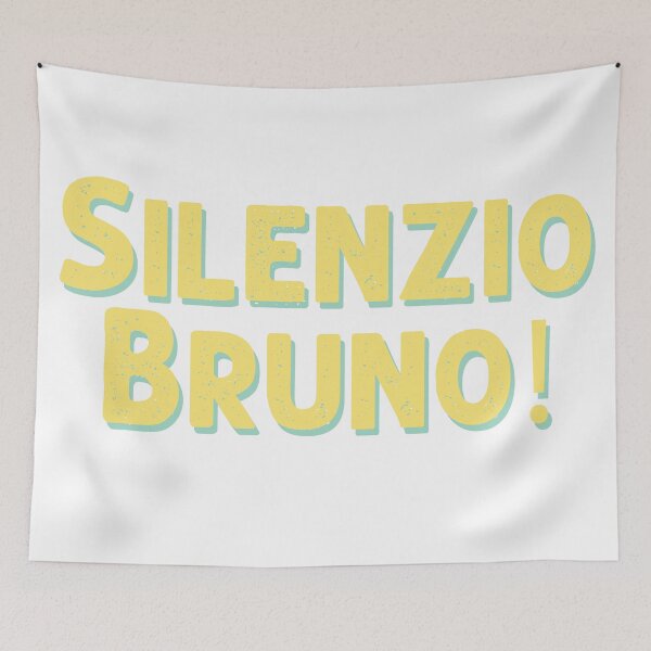 Item preview, Silenzio, Bruno! designed and sold by dawnmiele.