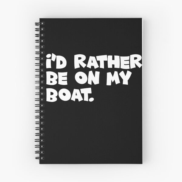 Item preview, Id rather be on my boat designed and sold by FranFornix.