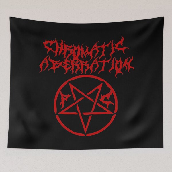 Item preview, Chromatic Aberration Black Metal - Meme, PC Gaming, Goth, Band designed and sold by SpaceDogLaika.