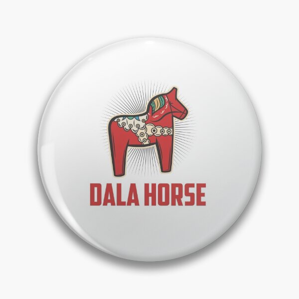 Item preview, Dala Horse Festive Swedish Christmas Dala Horse designed and sold by ALYODESIGN.