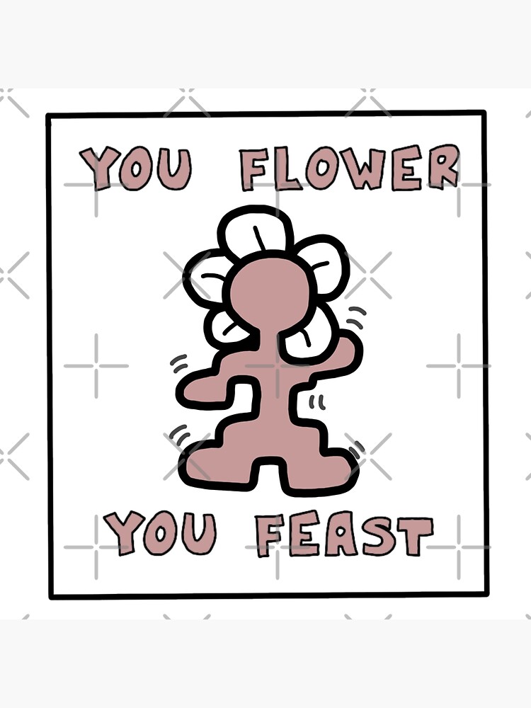 "you flower you feast woman harry x keith inspired" Poster by andreariv