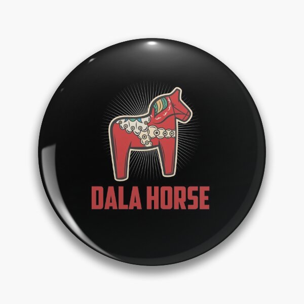 Item preview, Dala Horses Festive Swedish Christmas Dala Horse designed and sold by ALYODESIGN.