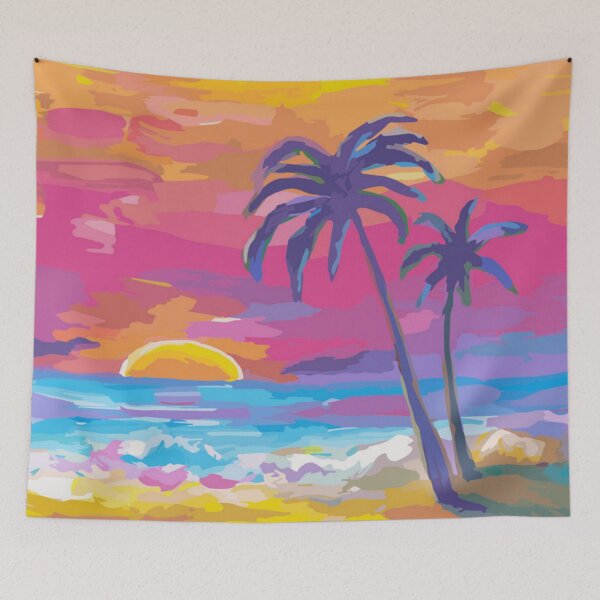 Item preview, Sunset Paradise designed and sold by GL Digital Artwork .