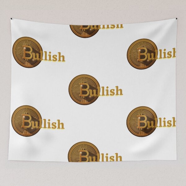 Item preview, Bullish-White Background  designed and sold by Trendi61.