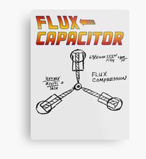 FLUX CAPACITOR Metal Print