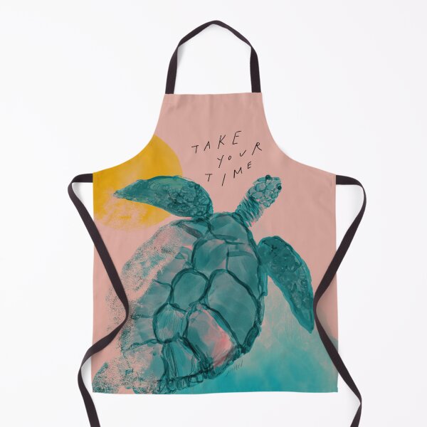 Item preview, Take Your Time Turtle - Sea Turtle Watercolor Artwork and short Inspirational Positive Quote by Morgan Harper Nichols designed and sold by morgansgoods.