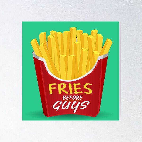 Fashion Fries Poster