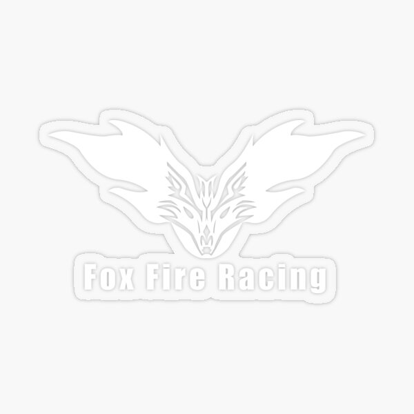 Sticker Fox Fire Redbubble