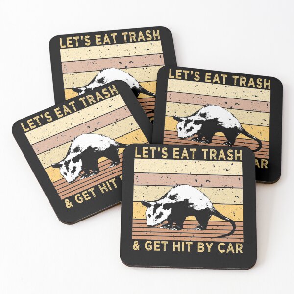 Item preview, Let's Eat Trash & Get Hit By a car designed and sold by osamamohamad.