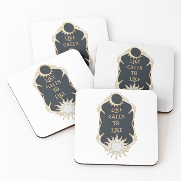 Item preview, grishaverse “like calls to like” quote  designed and sold by wishingrain.