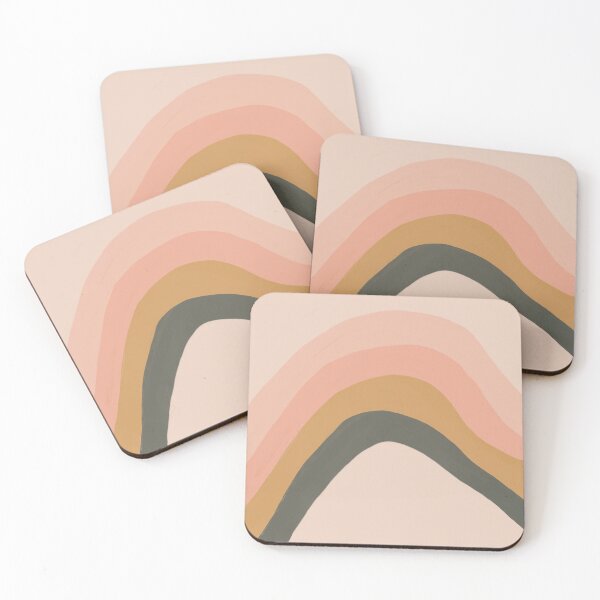 Item preview, Pastel Rainbow Muted Blush Pink Neutral Color - Illustration by Morgan Harper Nichols designed and sold by morgansgoods.