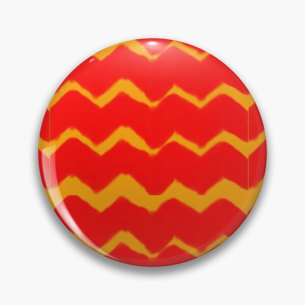 Item preview, Red and Yellow House Colors Chevron designed and sold by LawsonFabrics.