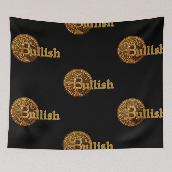 Item preview, Bullish-Black Background  designed and sold by Trendi61.