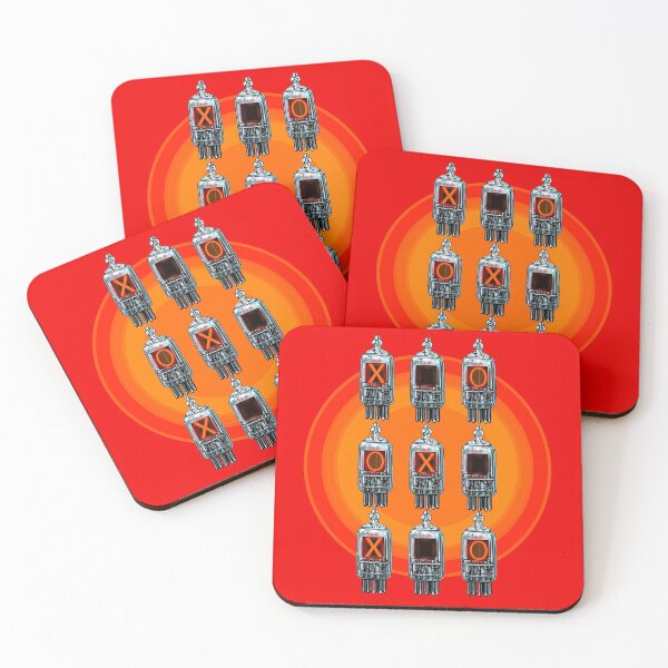 Item preview, vacuum tube tic tac toe designed and sold by sandpiperstudio.