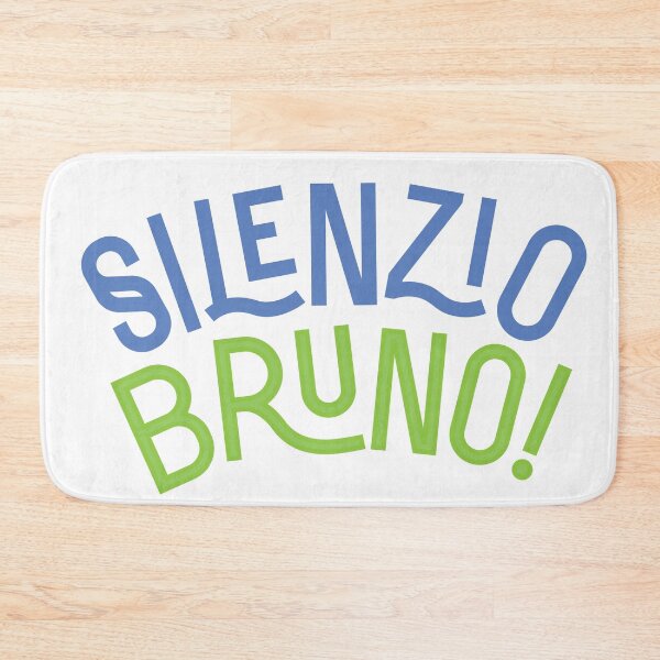 Item preview, Silenzio, Bruno! designed and sold by dawnmiele.