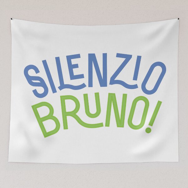Item preview, Silenzio, Bruno! designed and sold by dawnmiele.