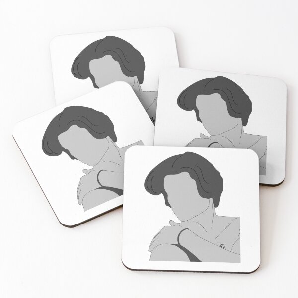 Item preview, B&W Lostboycrow minimalist  designed and sold by SaffronMilk Stickers.