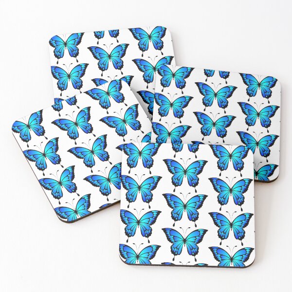 Item preview, Butterfly Design in Blue designed and sold by OByD.