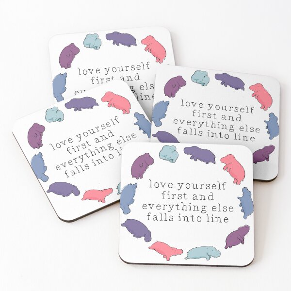 Item preview, Love Yourself Hippos designed and sold by kjeppson.