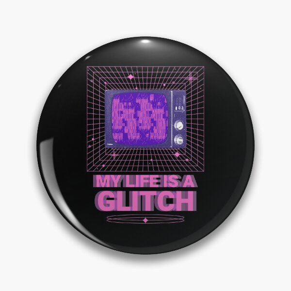 Item preview, My life is a glitch designed and sold by Artlatigid.