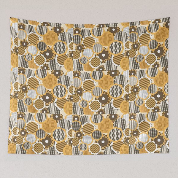 Item preview, Retro Style Polka Dot, Black, White and Yellow Polka dot, Black and White Polka dot Pattern, designed and sold by graphic-genie.