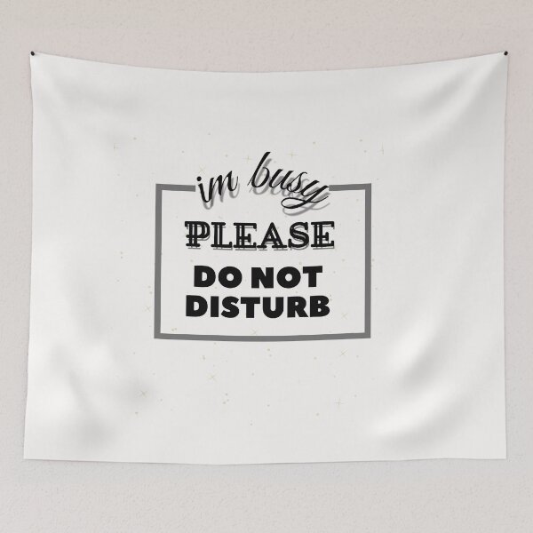 Item preview, Copy of I'm busy Please Do Not Disturb Classic T-Shirt designed and sold by Sofiane Ch.