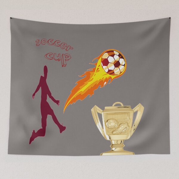 Item preview, soccer cup designed and sold by Karine Dupras.