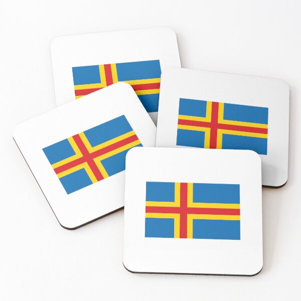 Item preview, Flag of Aland Islands designed and sold by vaduva37.