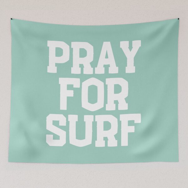 Item preview, Pray For Surf | Blue designed and sold by KarolinaPaz.