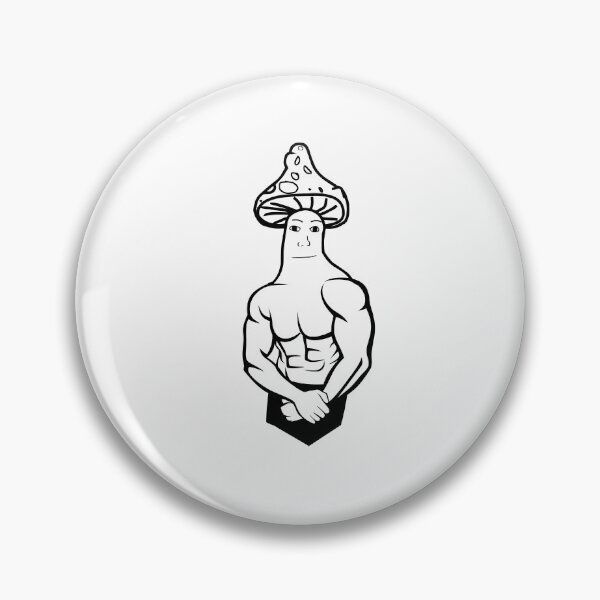 Item preview, Mushroom Wojak Feels Meme designed and sold by ALYODESIGN.