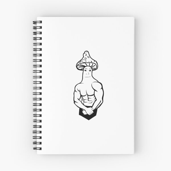 Item preview, Mushroom Wojak Feels Meme designed and sold by ALYODESIGN.