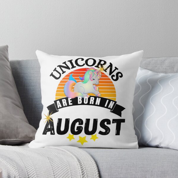Item preview, unicorns are born in august designed and sold by ronaldsonou.