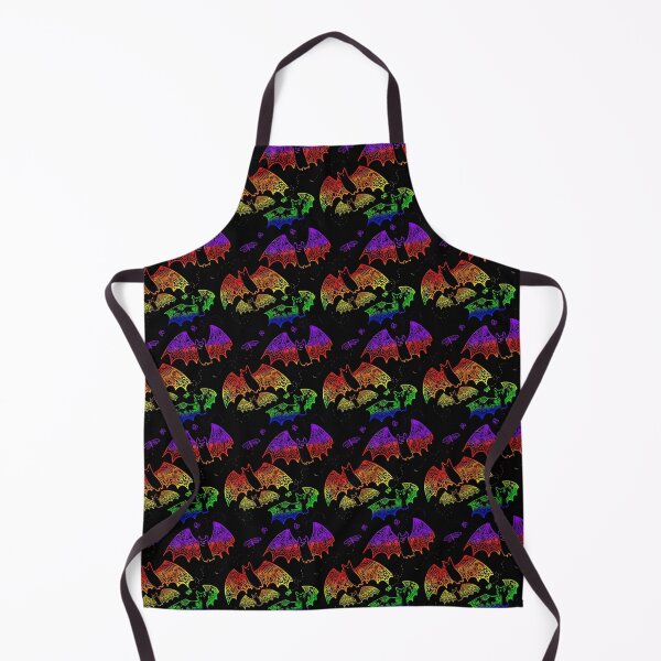 Item preview, Rainbow Lace Bats on Black designed and sold by JamieWetzel.