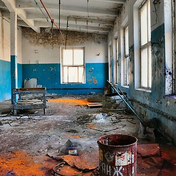 Artwork thumbnail, Dyeing - Abandoned Russian Rubber Factory by StephVonAwesome