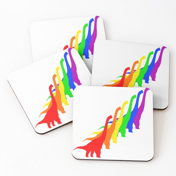Item preview, Pride brachiosaurus  designed and sold by Thatgaybrand.