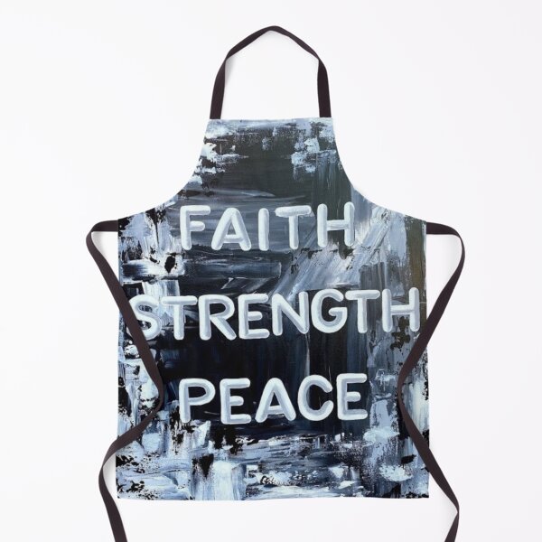 Item preview, Faith Strength Peace Logo designed and sold by Sami Art Studio.