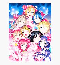 Love live - μ's! Photographic Print