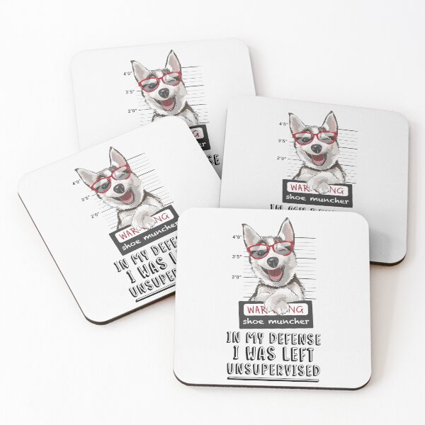 Item preview, In my defense I was left UNSUPERVISED - Goofball Husky version designed and sold by Nfty-Planet01.
