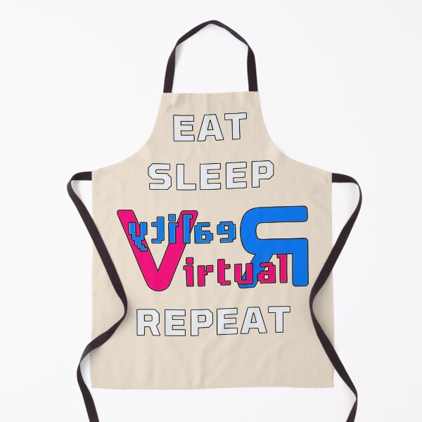 Aperçu de l'œuvre Eat Sleep VR Repeat - Virtual Reality USA créée et vendue par ViewerEqualsPhoton.