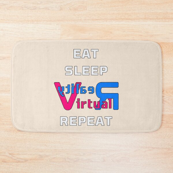 Artikelvorschau, Eat Sleep VR Repeat - Virtual Reality USA entworfen und verkauft von ViewerEqualsPhoton.