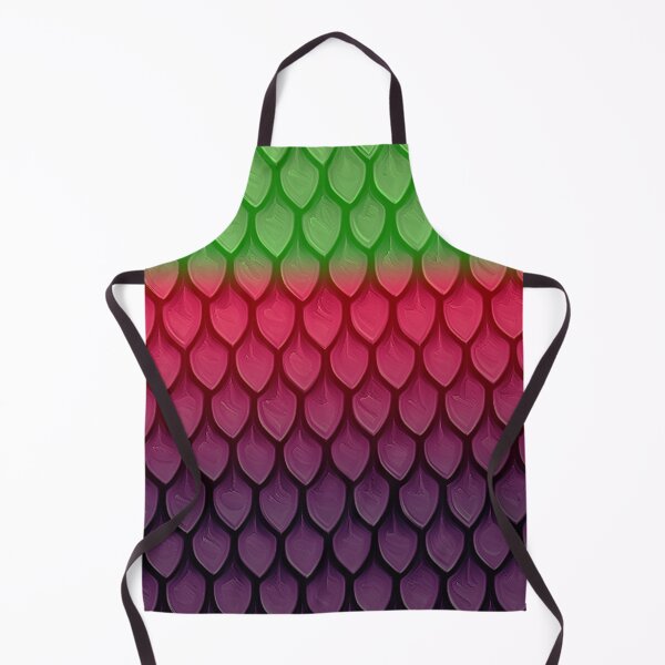 Item preview, Ombre Textural Dragon Scales Green | Pink | Purple designed and sold by ozcushionstoo.