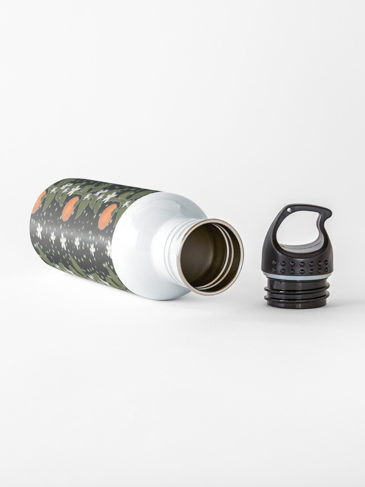 Alternate view of Tangerine Flowers Home Water Bottle