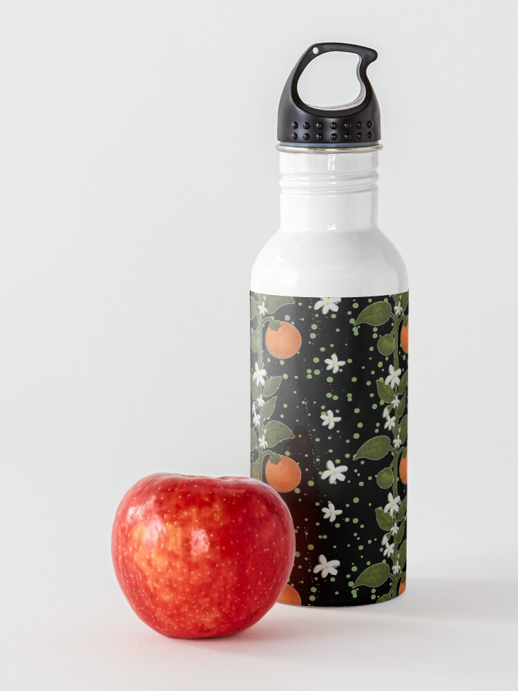 Alternate view of Tangerine Flowers Home Water Bottle